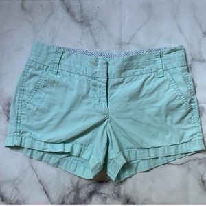 mint J.Crew shorts